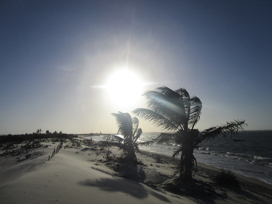 In the northern Brazilian state of Maranhao it is located Atins. The natural access to the Lencois of Maranhao it is also well-known for its winds which are making this small village a popular destination for kite surfers #LifeAtExpedia