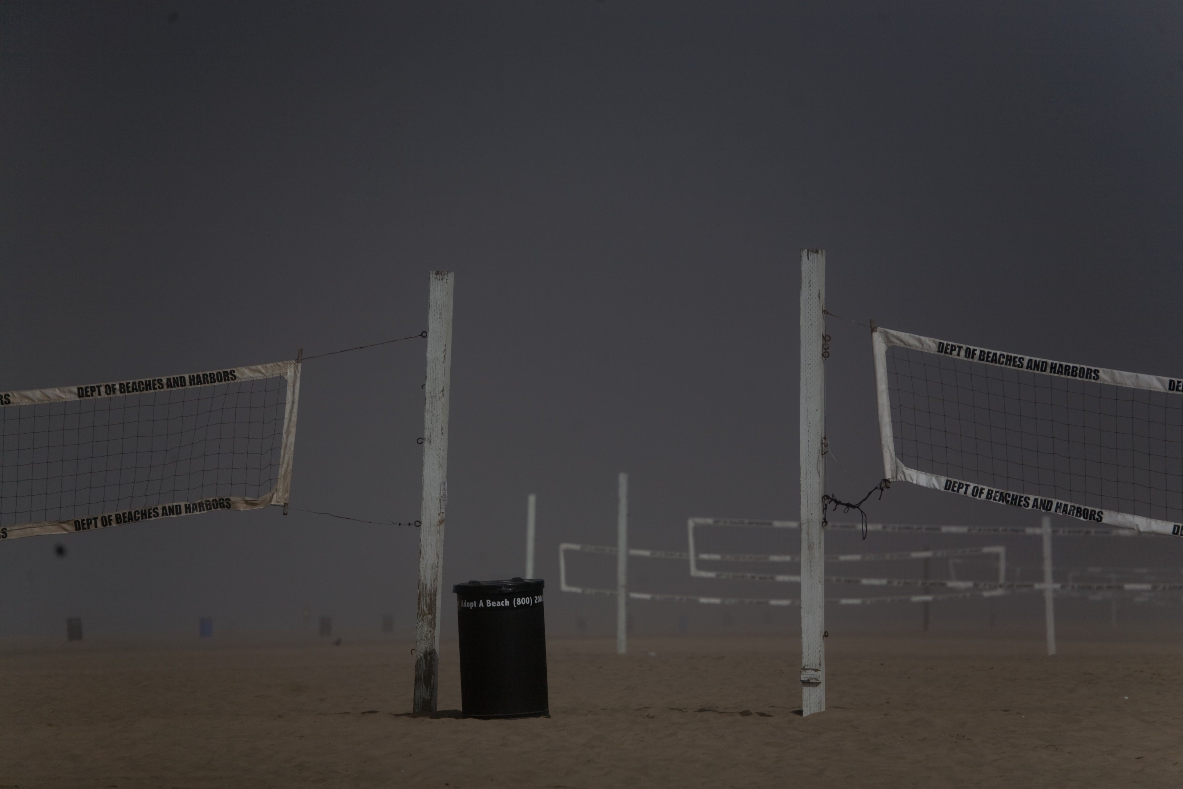 Volleyball courts  Manhattan beach LA California.  #BeachTips