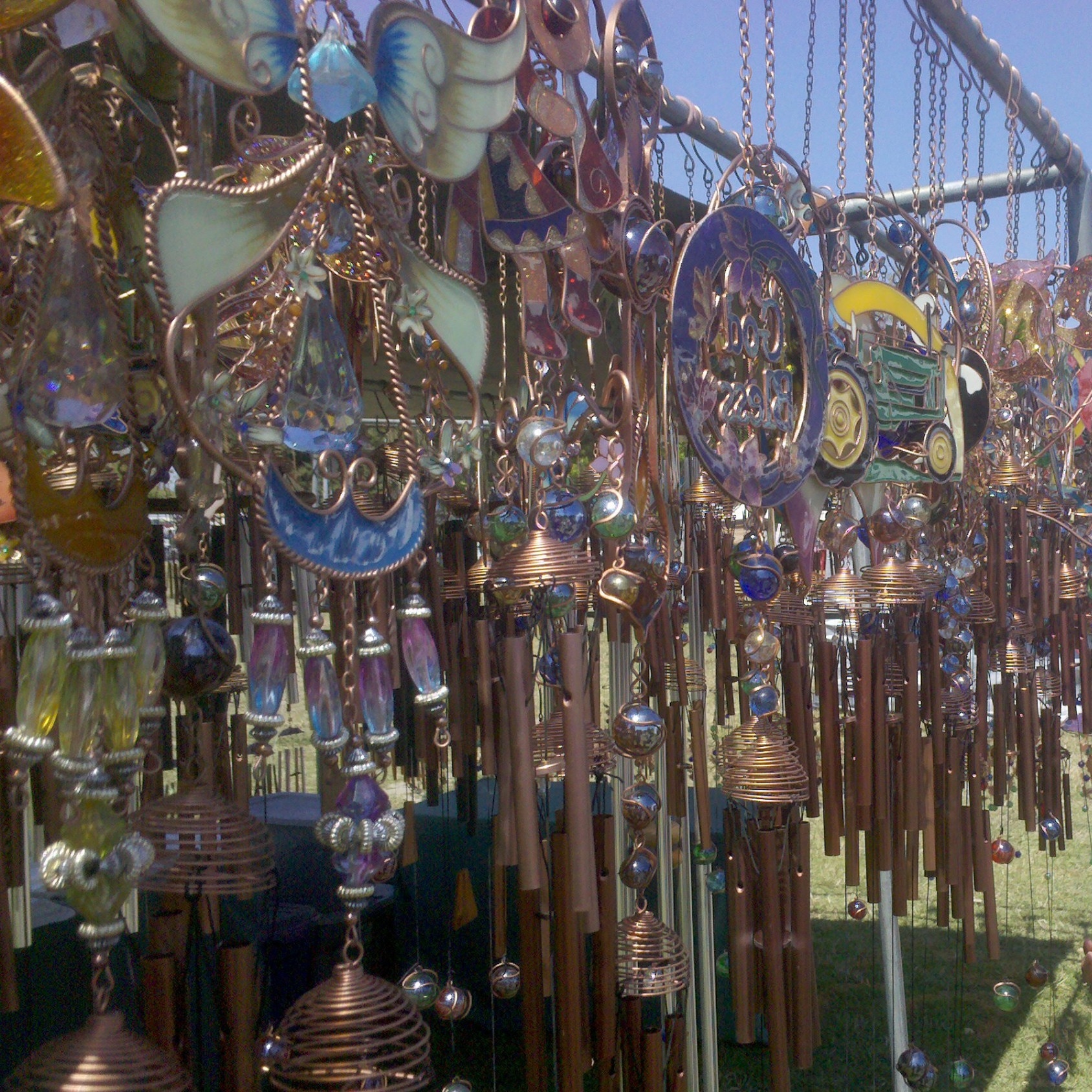 Wind Chime festival in Lompoc, CA. It was a musical, beautiful day! #Festival