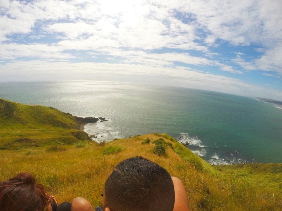 Lil tiki tour up the hill next to the Beach