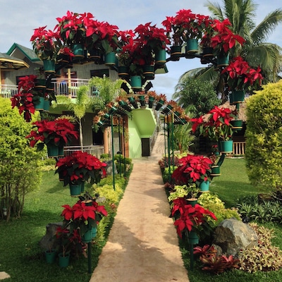 If you are looking for a very intimate place to celebrate with your loved ones, Grass Graden Resort is one of the best option. It has rooms and cabanas you could use for daytime or overnight bonding with family and friends. They've one adult pool and 1 kiddie pool. #LoveMyTown