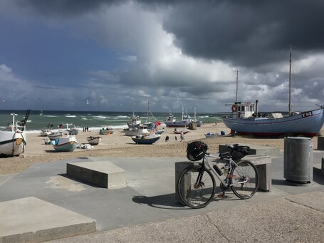 Beach in Vorropur, Danmark 🚴👍😀🍰