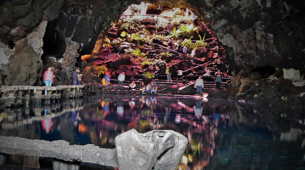 Cueva de los Jameos del Agua, Haria, Kanariansaaret, Espanja