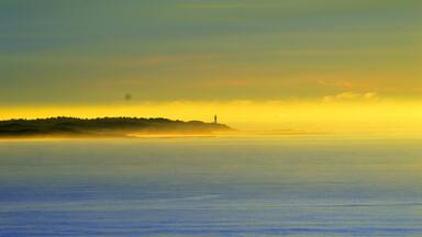 Looking towards Norah Head Lighthouse as dawn was breaking...