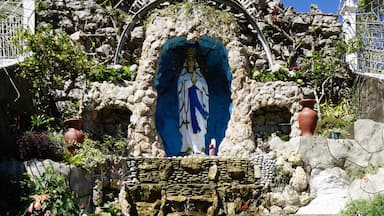 Our Lady of Lourdes Grotto, Baguio City, Philippines (May 2018): it’s well worth climbing the 250+ steps to the shrine, whether as a time & place to offer a special prayer and/or for the stunning views over Baguio City.