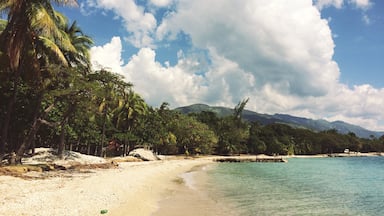 Haiti really has some of the most beautiful beaches in the world! Moulin sur mer is a small resort in the town of Montrouis.. 2 hours outside of Port au Prince. 