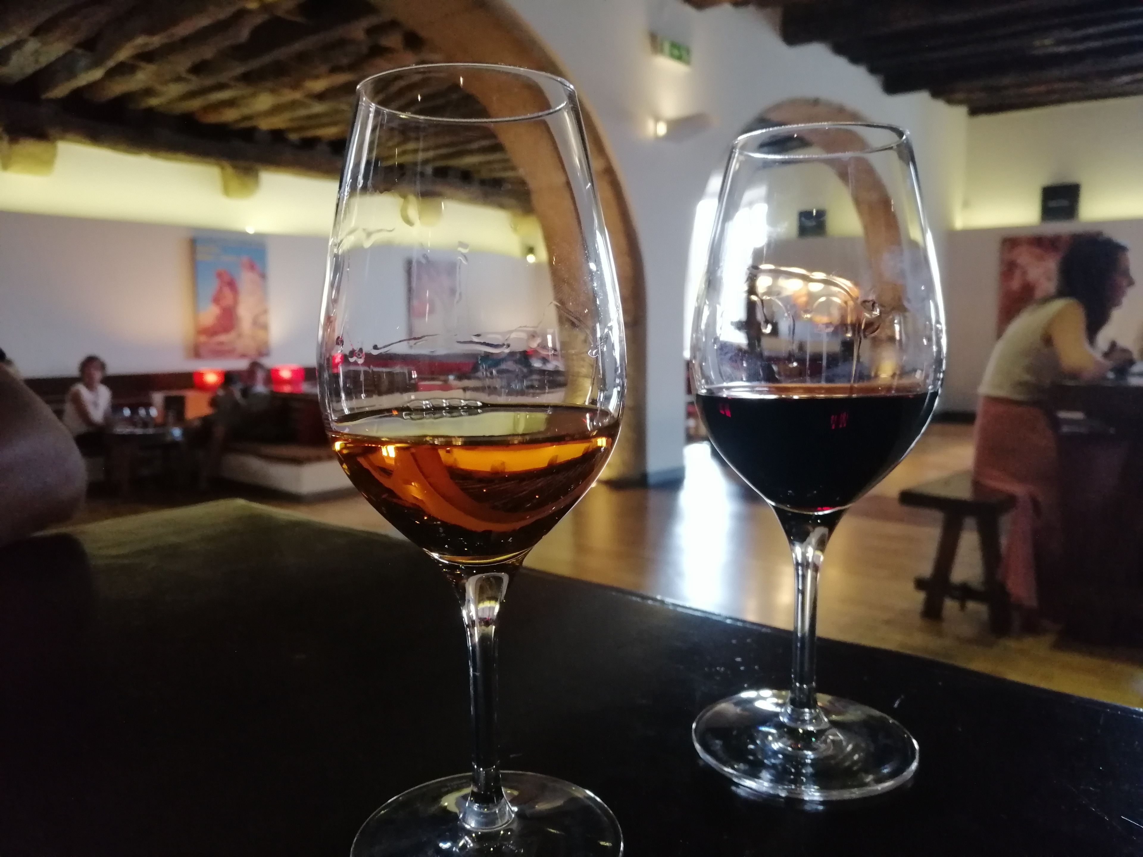 Wine tasting in Porto. Highly recommend the a wine tour here.