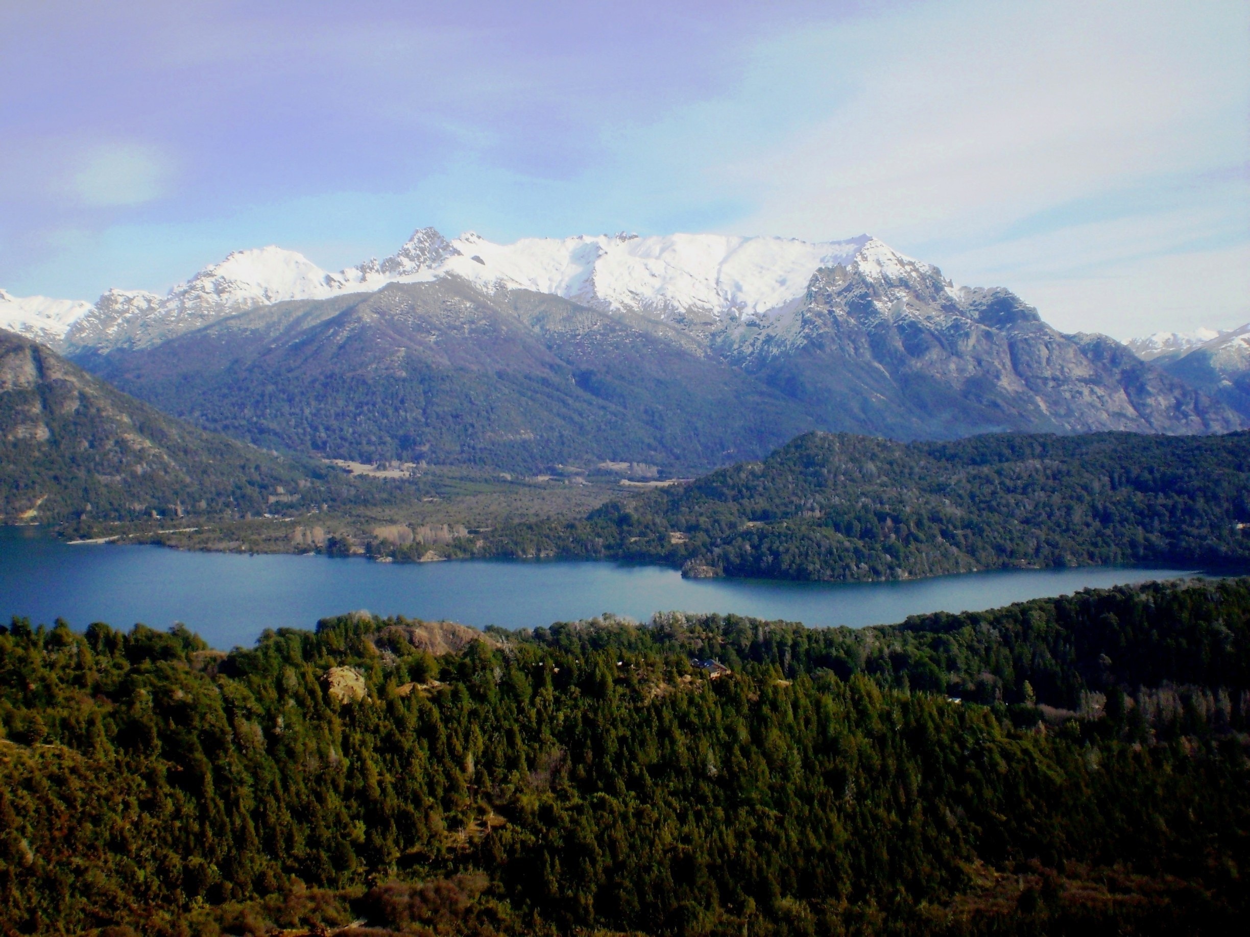 An amazing view of Bariloche, from Cerro Campanario.
