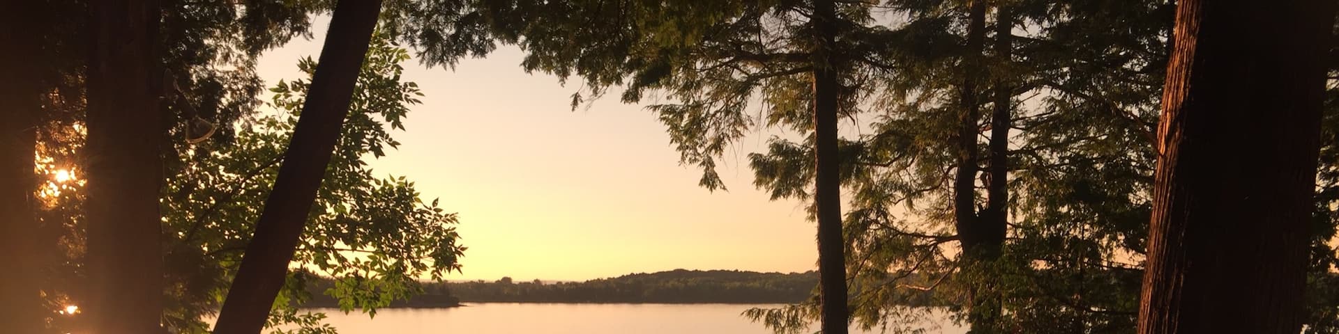 Sunsetting after a great day at camp.
