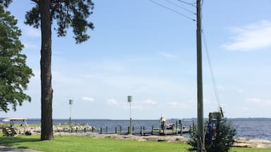 Water St., Belhaven, NC. It's in eastern NC on the intracoastal waterway. My folks grew up there.  The was 4th of July weekend 2015.