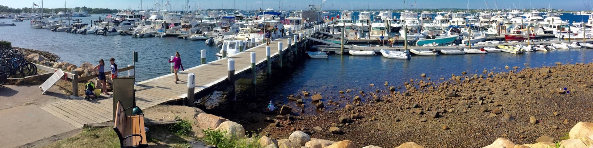 The best spot on Block Island, RI for a dining experience and the view.