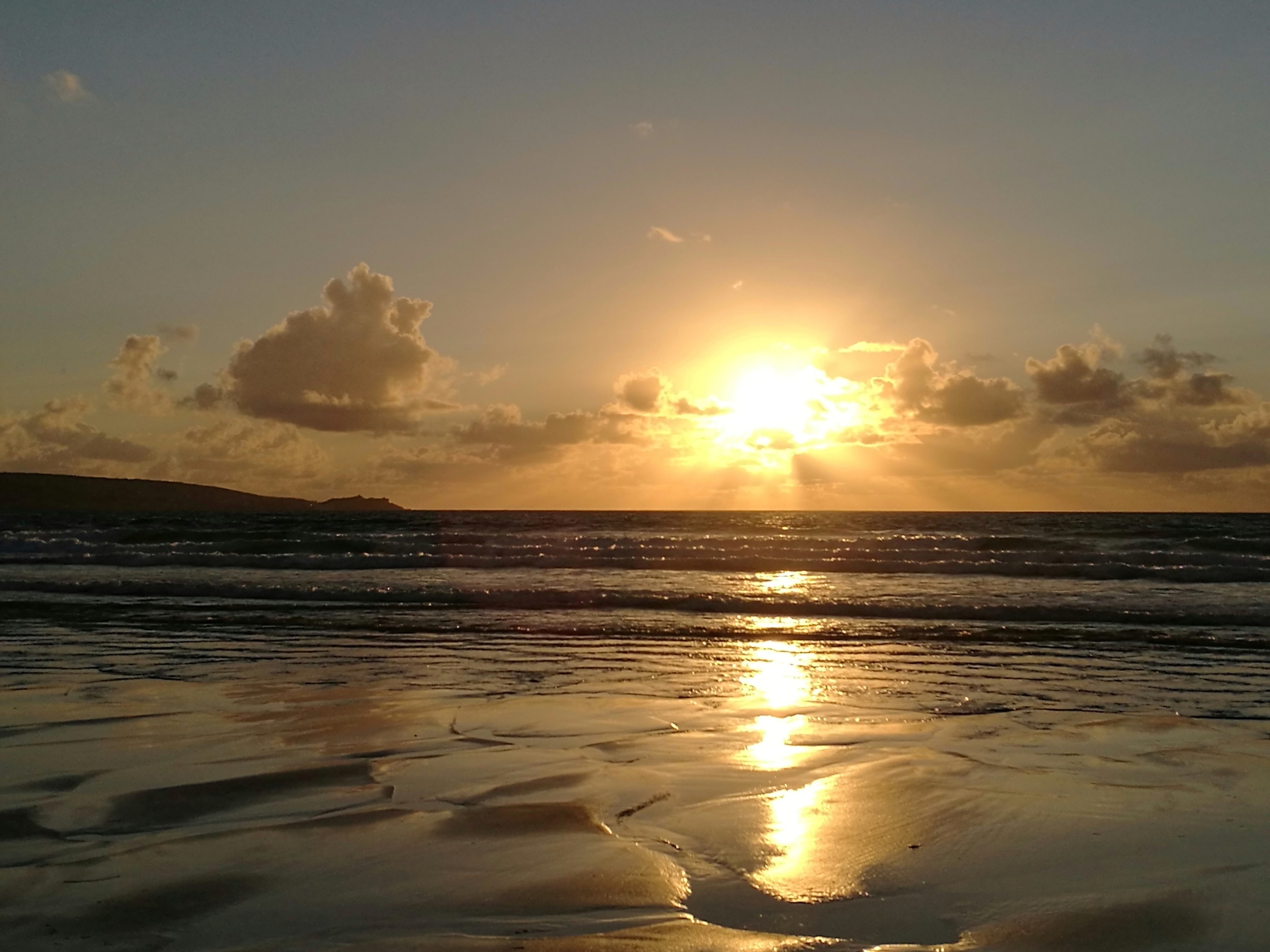 Sunset at Hayle, Cornwall