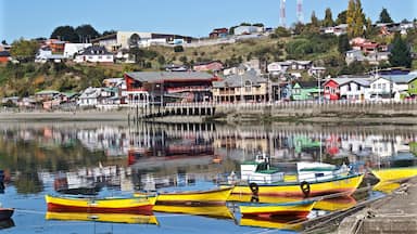 Chiloe is a beautiful island in the south of Chile. It's great for hiking and relaxing and the looking at all the palafito houses on the water. 