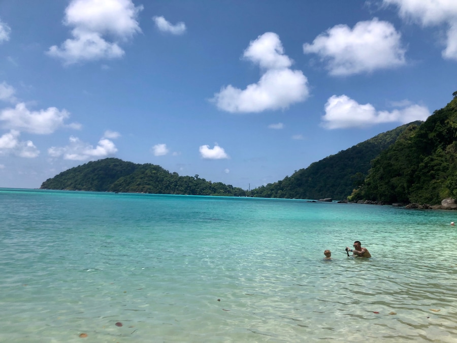 Beach at Surin Island, Andaman sea in Phang-nga province, Thailand