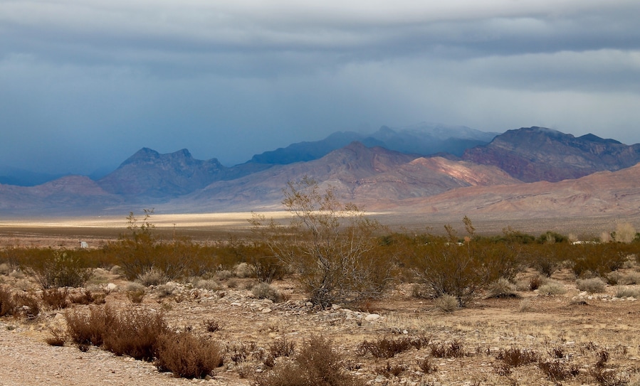 An afternoon storm rolling in over the mountains, just to the southwest of The Virgin River Recreation Area. #Mountains #GreatOutdoors #Nature