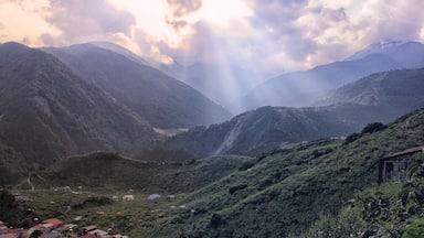 At the Hehuan Mountain and on our way to Hualien, our journey came to a stop due to landslip and the road cracked, it was too dangerous to carry on our journey. #BVSBlue #landscape #hiking #nationalpark #nature #mountains #red #travel