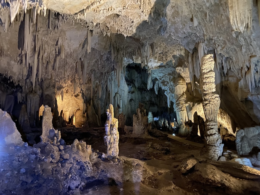Explore some of the caves in Thailand.
