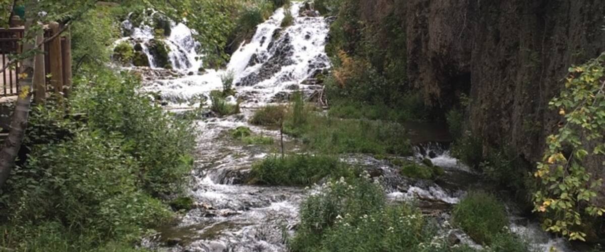 Spearfish Falls is one of the most beautiful places, you must go here.