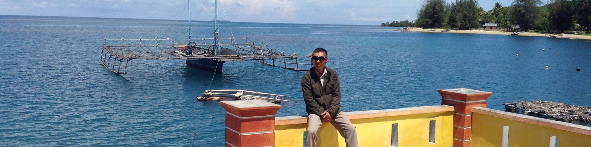 Beautiful beach and clearly