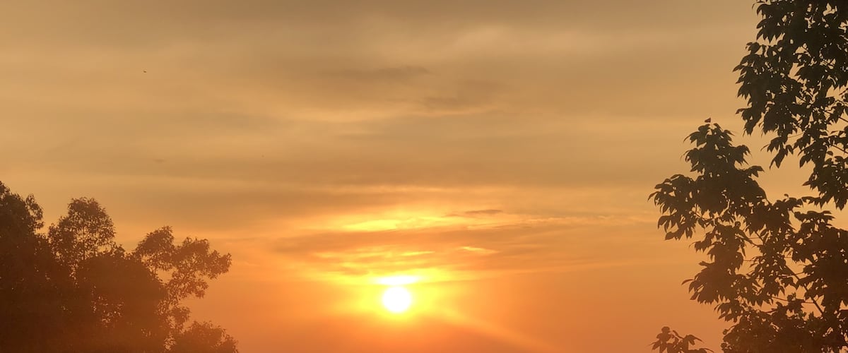 Sunset over Dale Hollow Lake