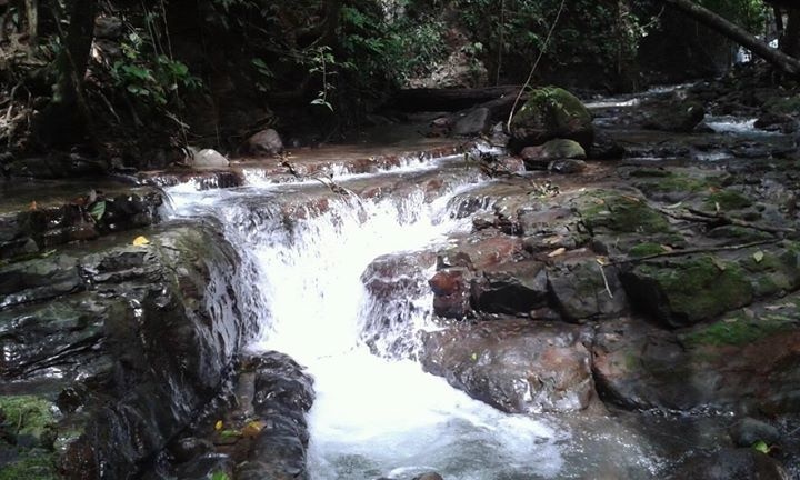 Beautiful waterfalls.  A refreshing stop after a 4 hour hike in the forest.  #lifeatexpedia