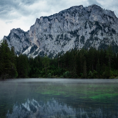 Kreuzteich in Tragöß, Austria.