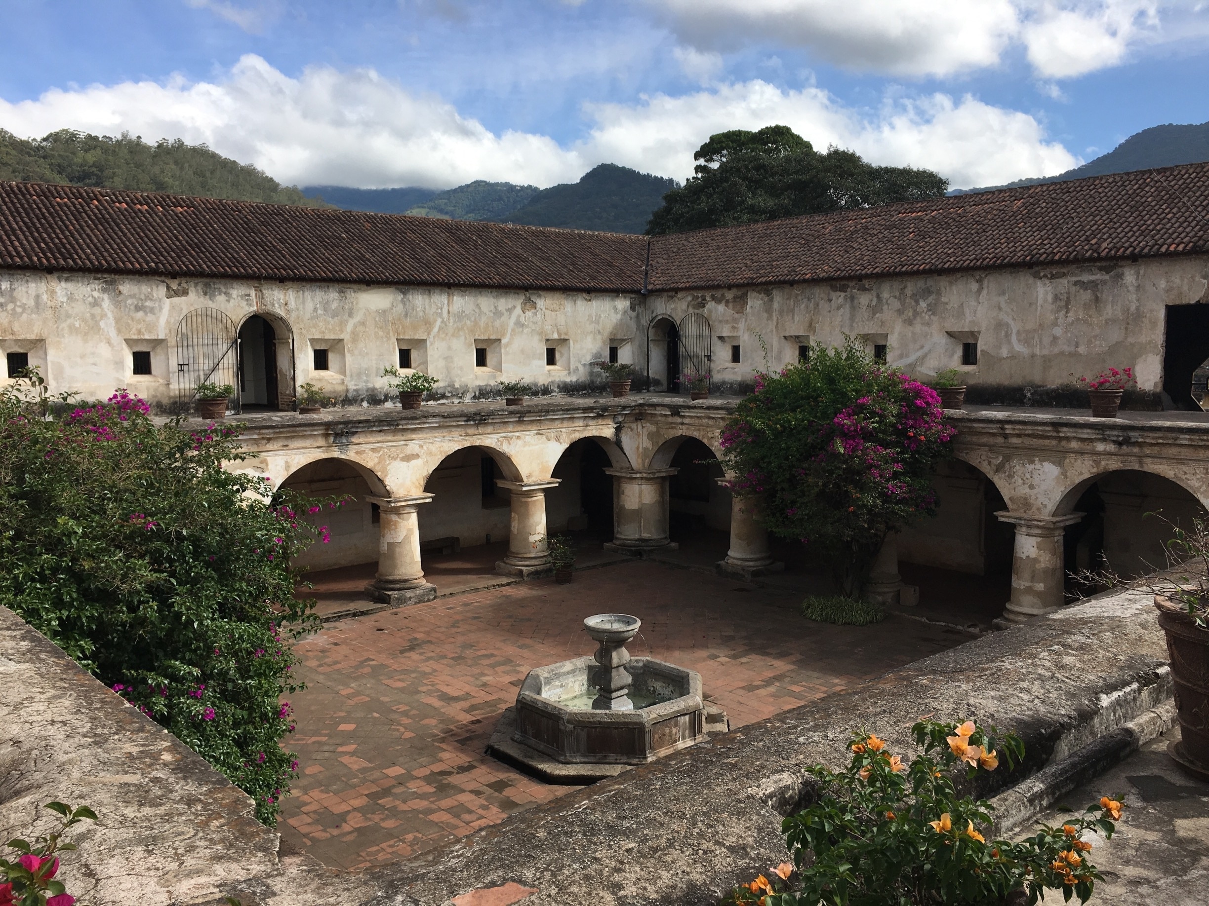 The main courtyard of the Convento de las Capuchinas. It was consecrated in 1736, but abandoned after earthquakes in 1751 and 1773. Wandering the grounds for 40Q is a great way to spend an hour or two.
