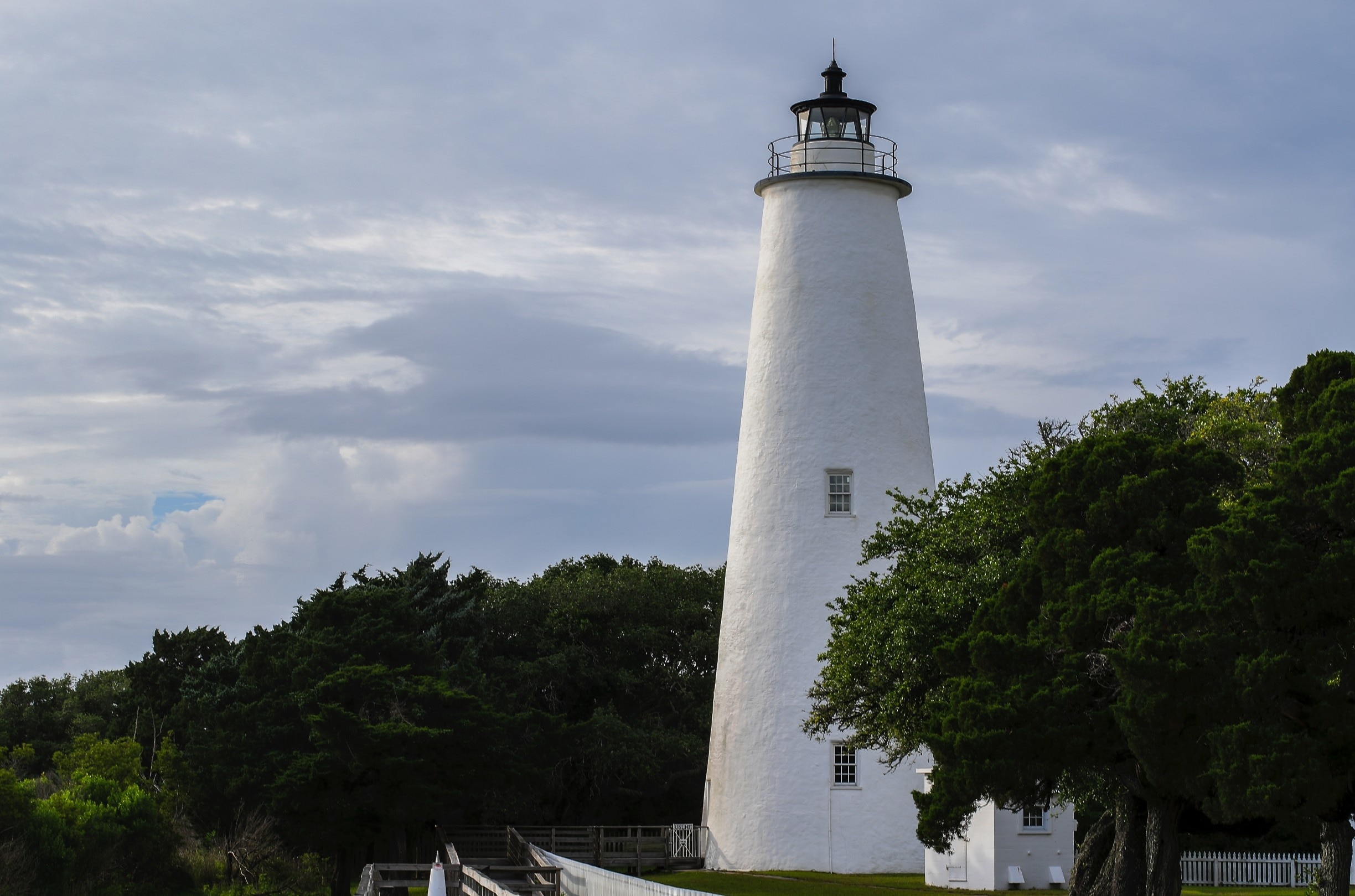 Remote and only reachable via a ferry, the Ocracoke Lighthouse is quaint and beautiful but can only be viewed from the outside.  They do not allow you inside the lighthouse.
View a complete video guide of the lighthouse here:  https://www.hdcarolina.com/episode/ocracoke-lighthouse
#BeachBound