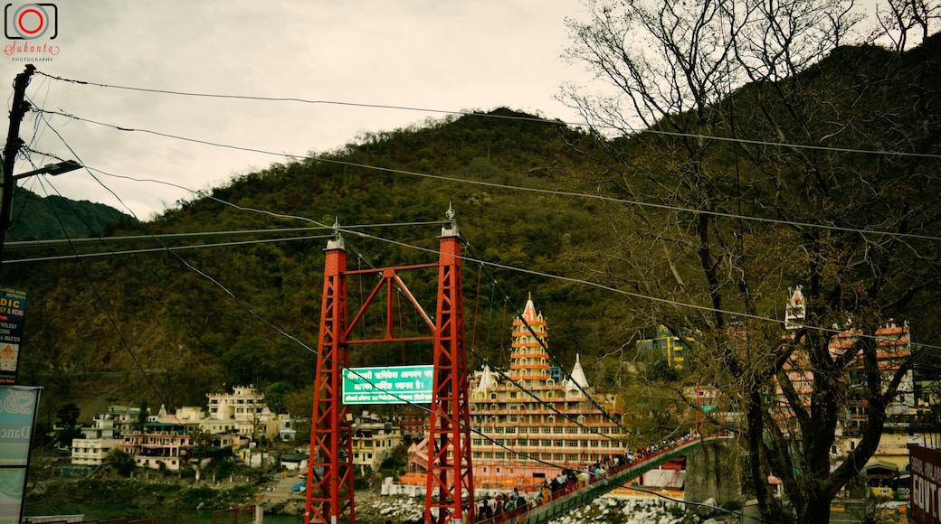 Lakshman Jhula Bridge, Rishikesh, Uttarakhand, India