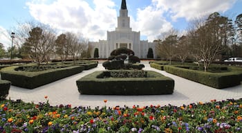 Front of the temple!