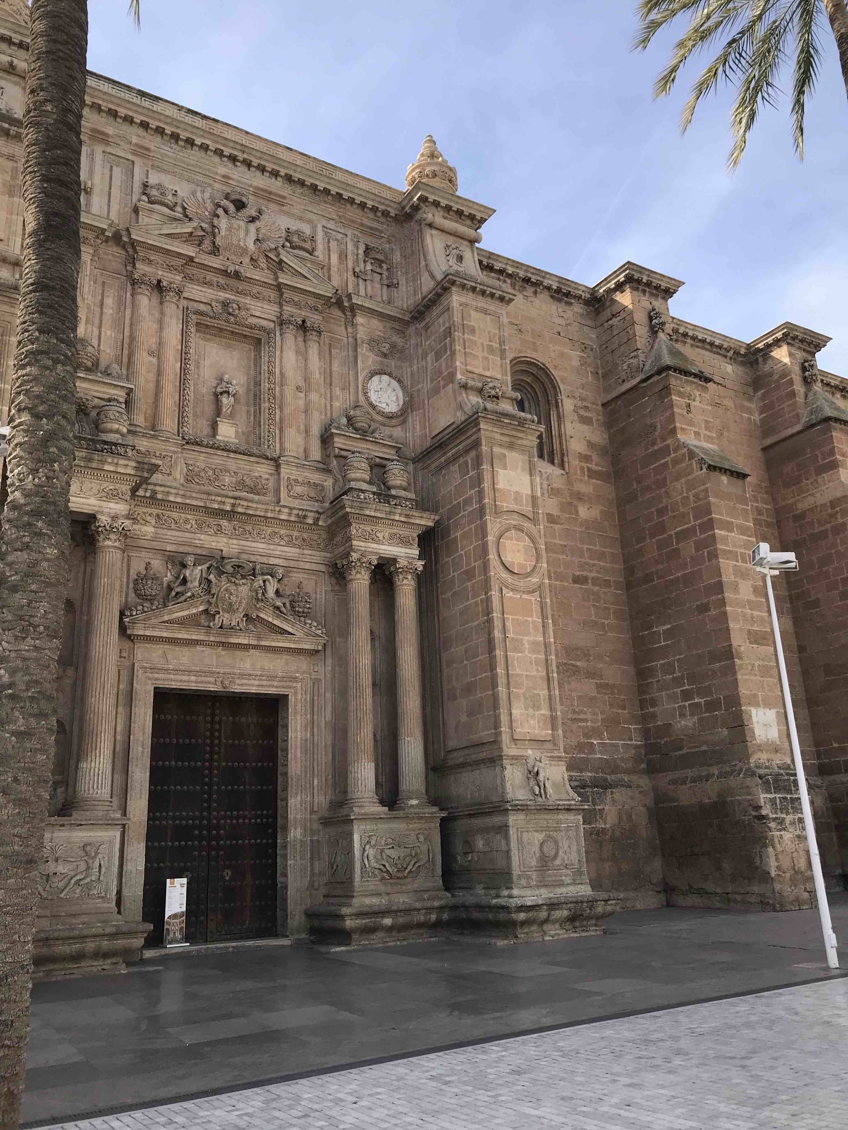 This is the impressive Cathedral in Almeria.