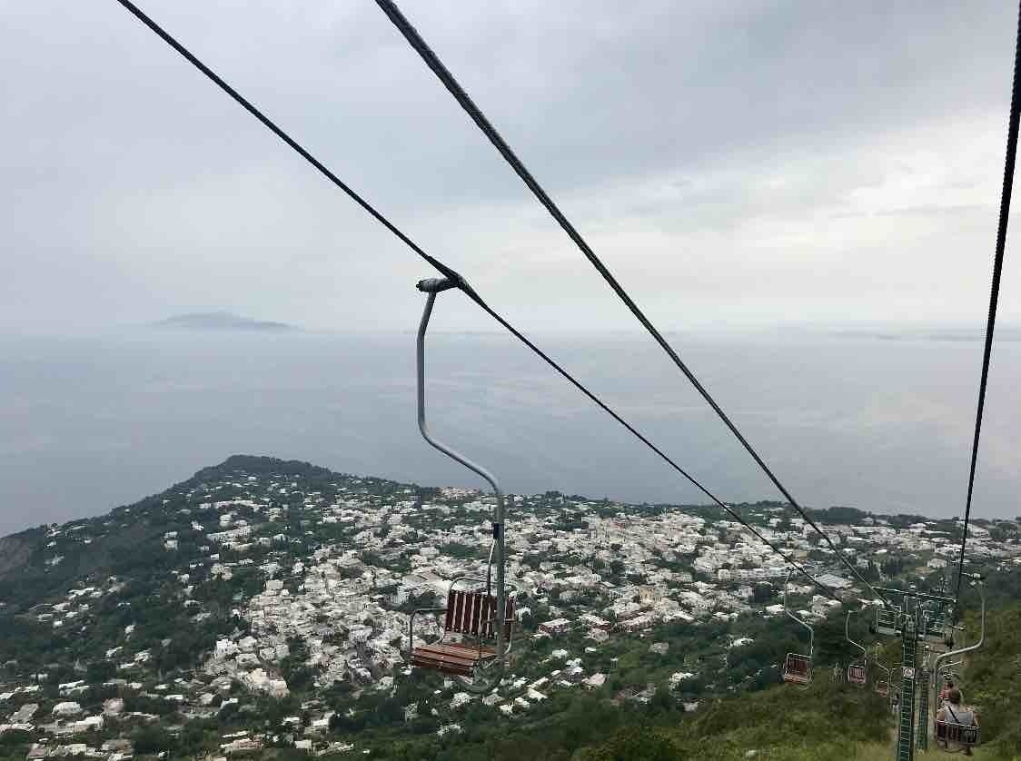 THIS AND THAT: Capri: Boats, buses, chair lift and funicular