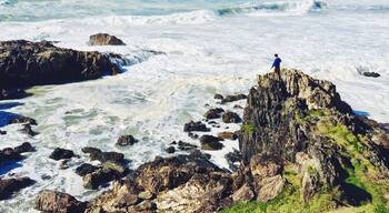 It's good to be reminded sometimes how small we are compared to nature. This was the day after a cyclone had passed the area, and the swell of the ocean was unbelievable. #LifeAtExpedia