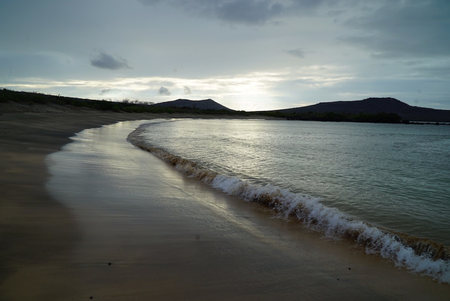 Sunset in the Galapagos.