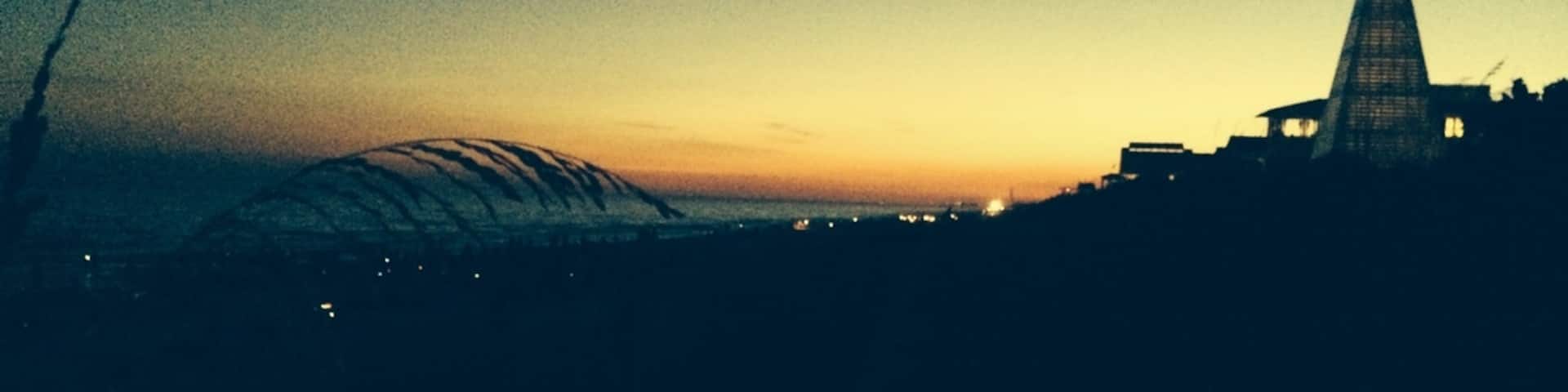 Sunset....
