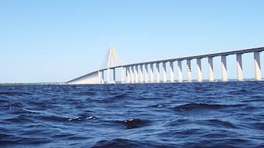 Ponte sobre o Rio Negro em Manaus, Amazonas,Brasil. #OnTheRoad
