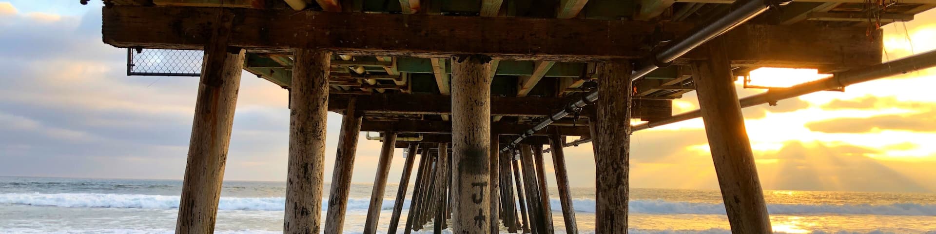Another gorgeous summer sunset at the IB pier