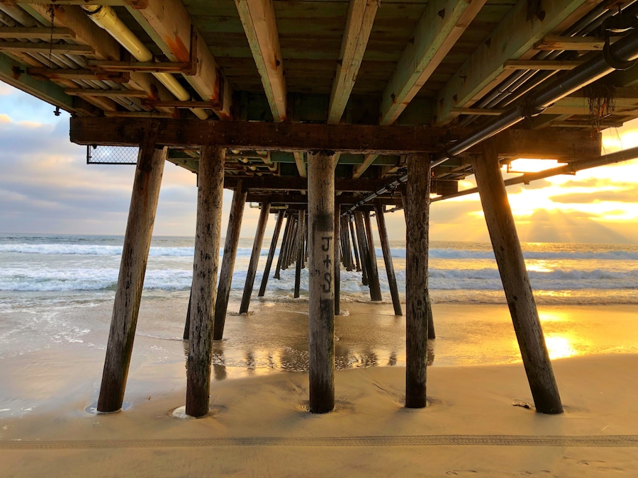 Another gorgeous summer sunset at the IB pier
