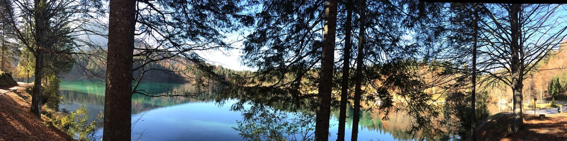 Great views of the lake