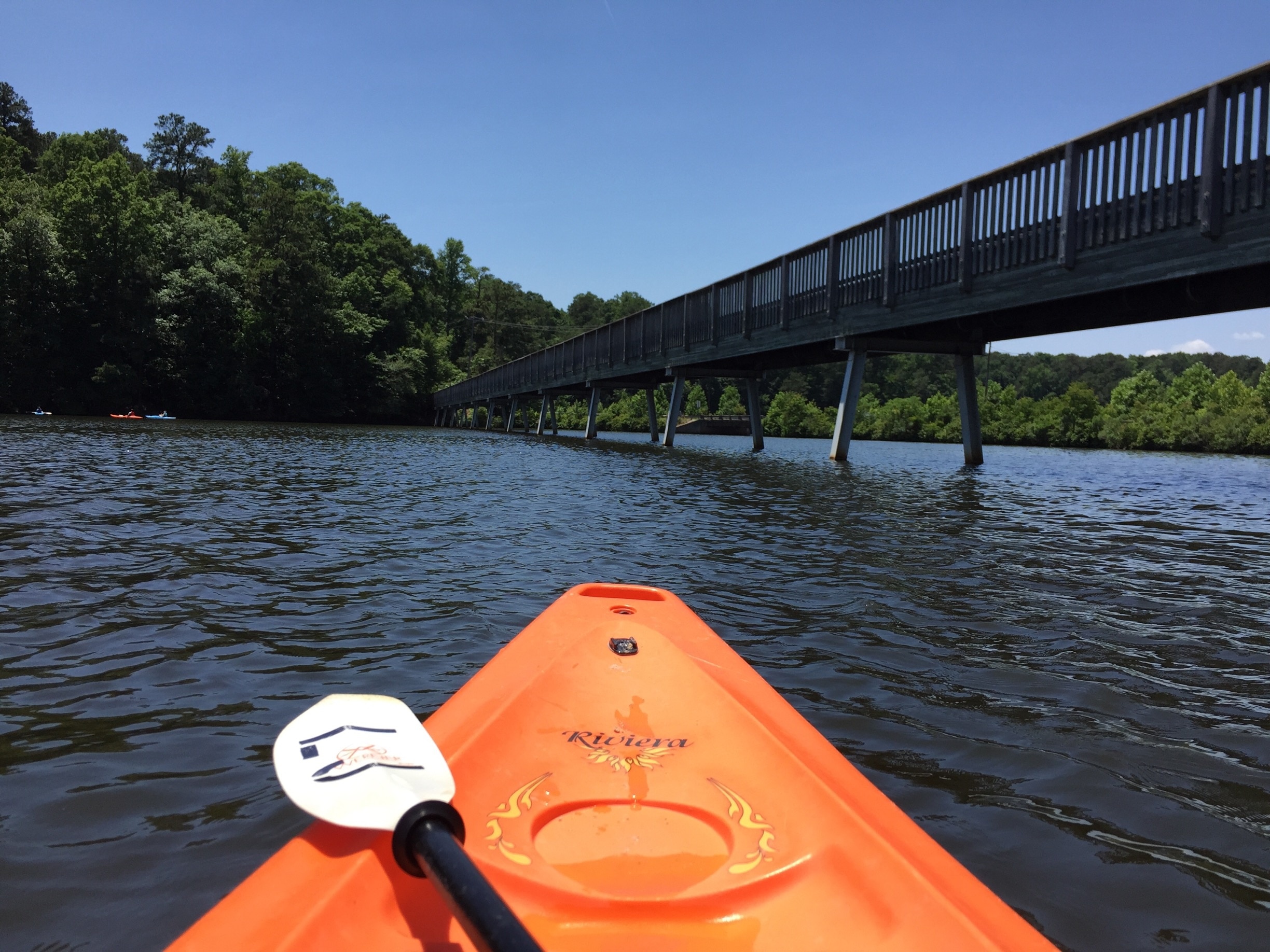 Kayaking, boating, SUP, fishing, and more. An easy and inexpensive way to have some fun in Raleigh! 