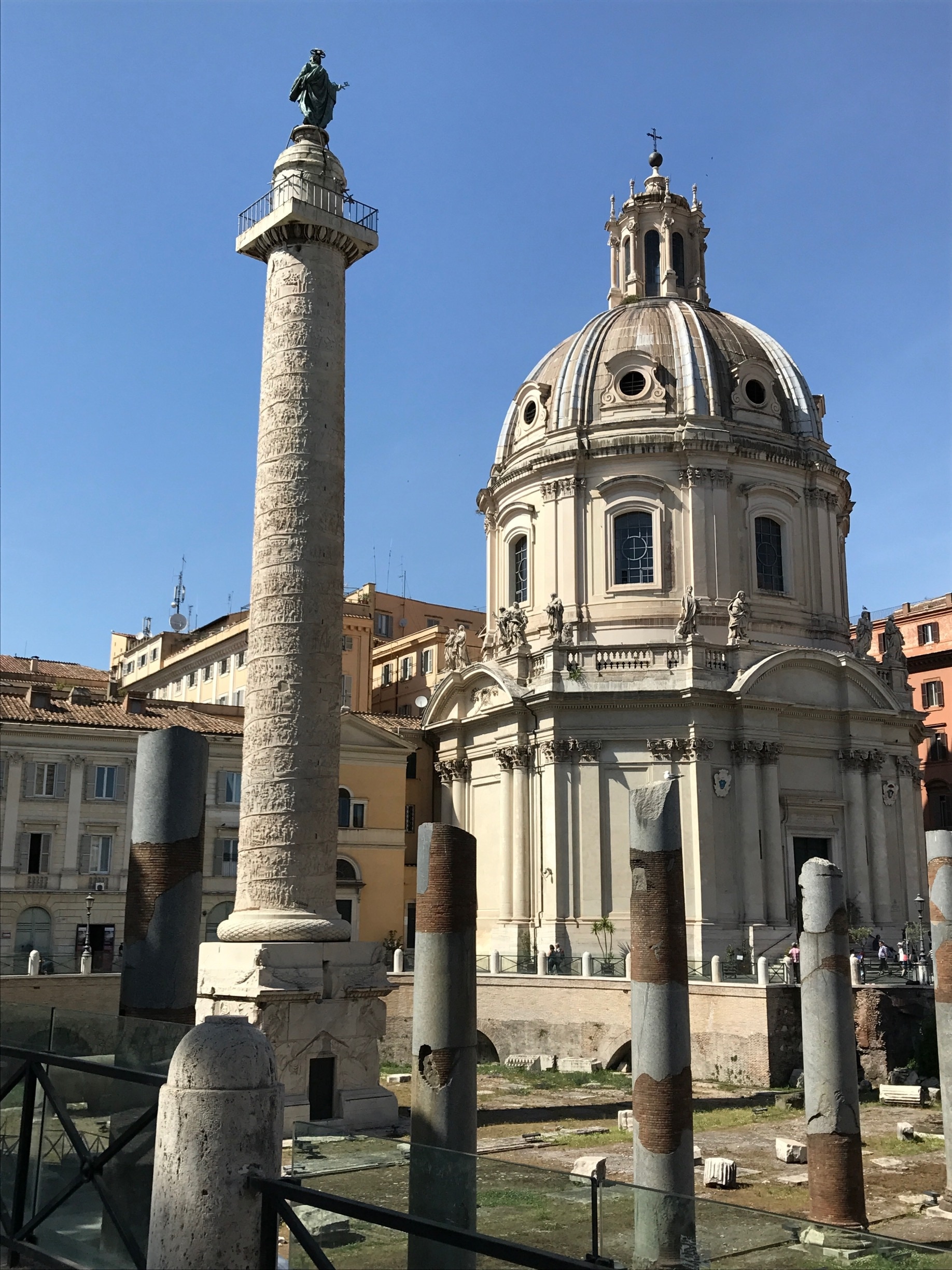 Kolumna Trajana, Rzym, Lacjo, Włochy