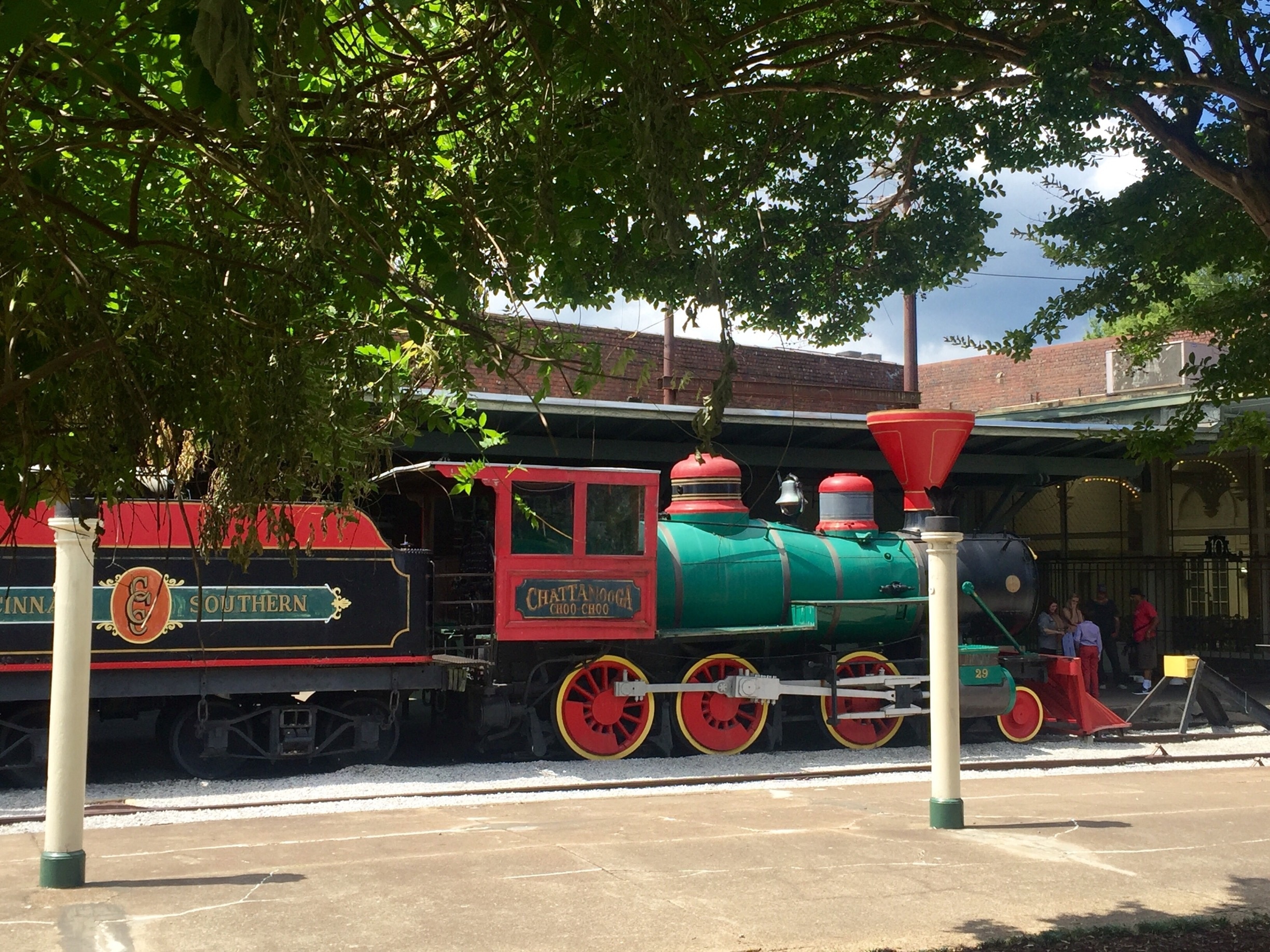 I recently passed through Chattanooga, Tennessee. I decided to visit the Choo Choo while there.