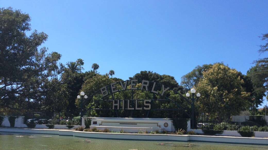 Beverly Gardens Park, Beverly Hills, Californië, Verenigde Staten