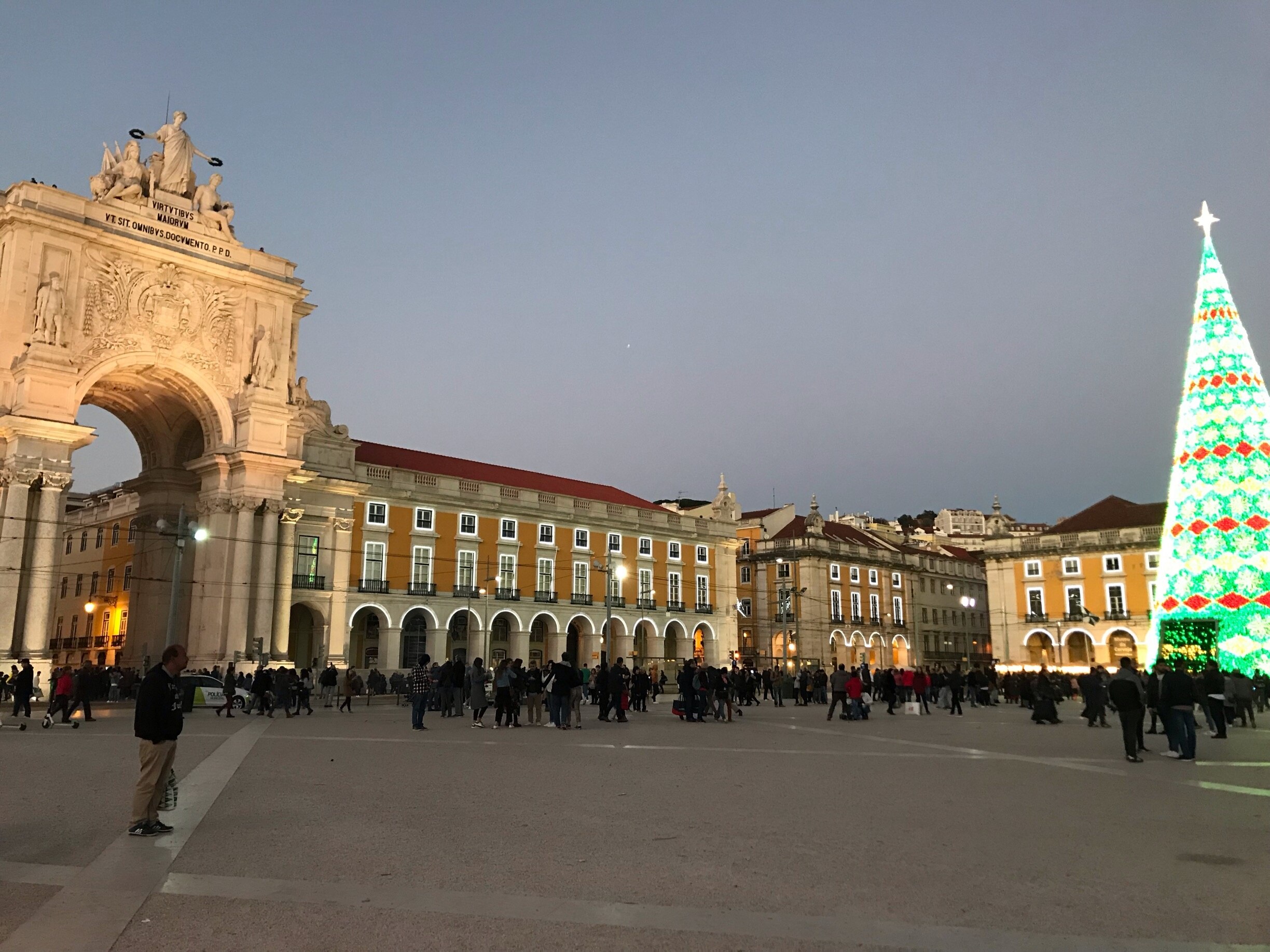 Place du Commerce, Lisbonne, District de  Lisbonne, Portugal