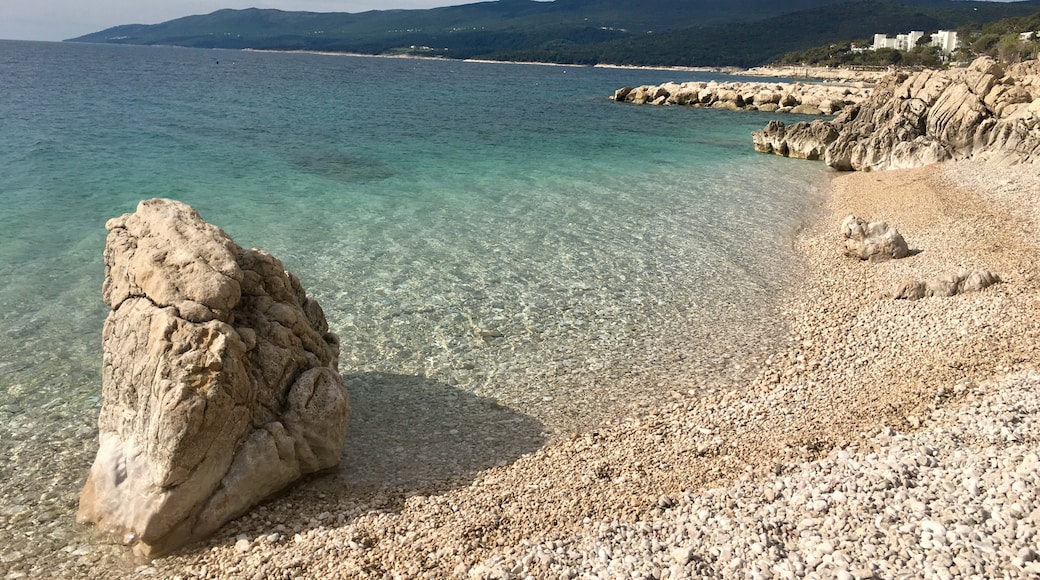 Girandella Beach, Labin, Istria County, Croatia