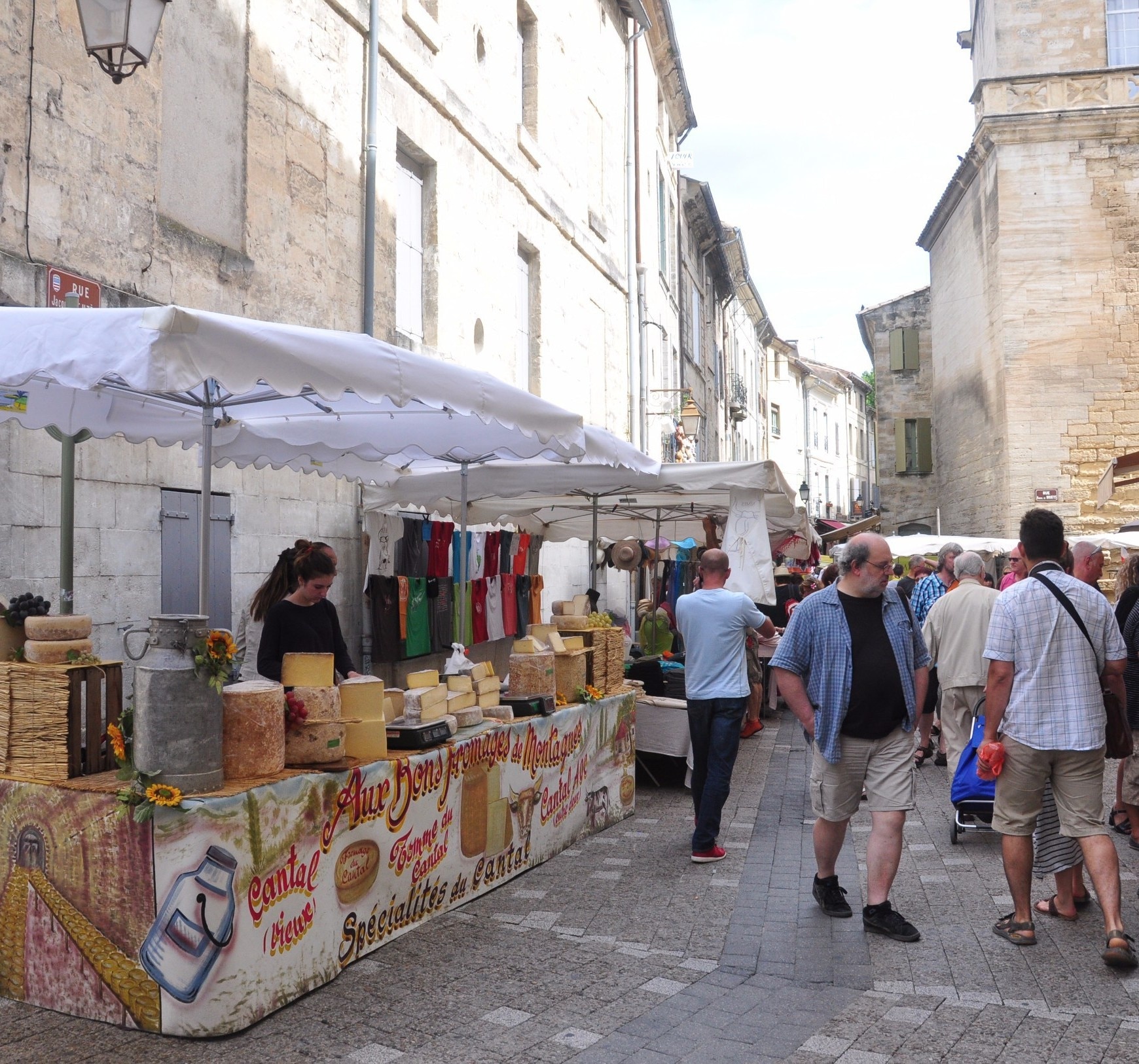 Uzes, Gard, Frankreich