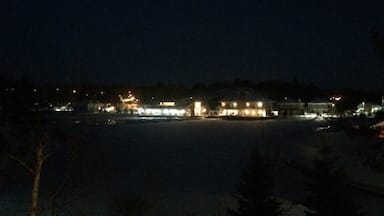 Great view over Muskoka Lake in Gravenhurst, ON from my balcony at the Marriott!
