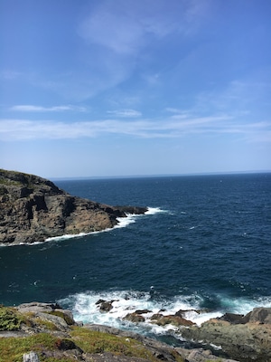 The sea, fresh air, blue skies. #naturalbeauty #newfoundlandcoast
