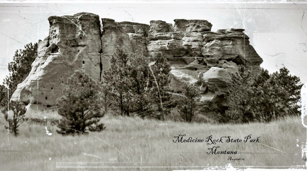 Medicine Rocks State Park, Baker, Montana, United States of America