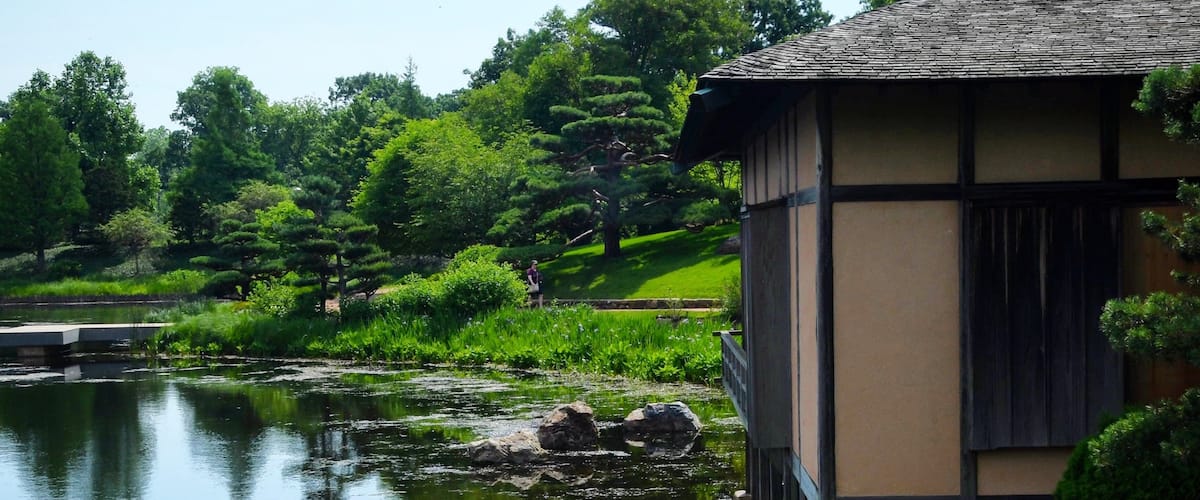 The Japanese garden at the Botanic garden. 17 acres. 
#lifeatexpedia